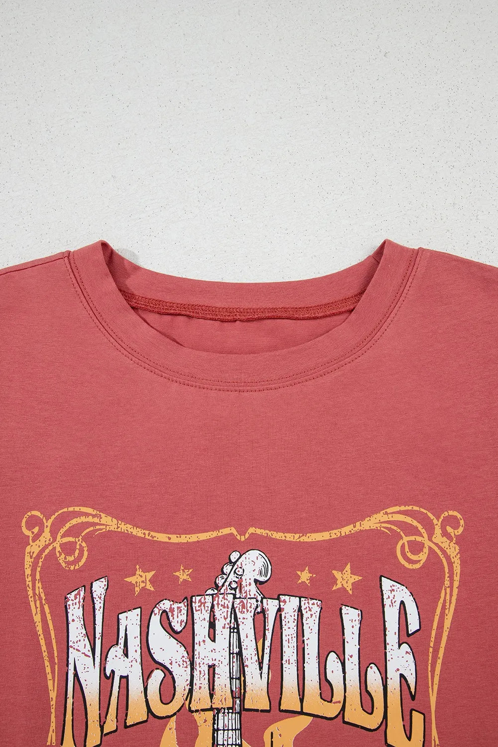 Mineral Nashville Music City Graphic Retro T-Shirt