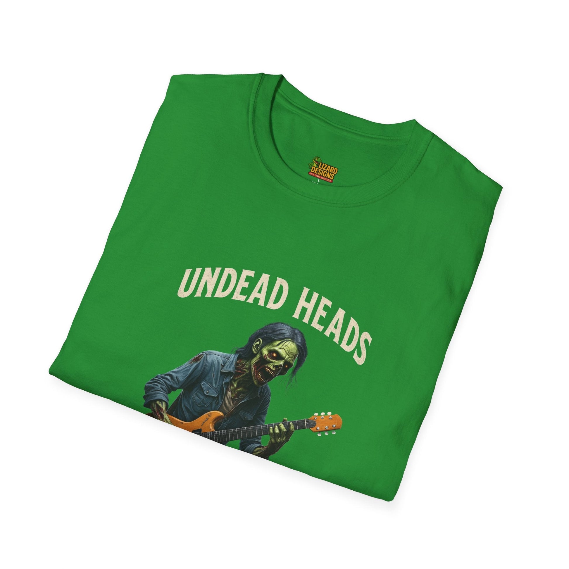 Undead Heads Tour T-Shirt – Unisex Vintage Rock Tee | Music Lover Gift & Halloween Concert Shirt – S T-Shirt by Printify