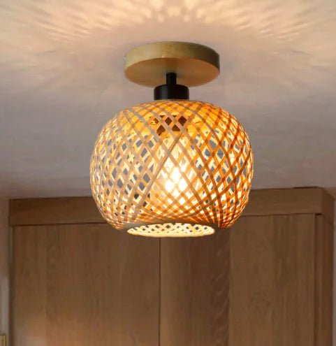 Bamboo - Glow - Lamp | Shop Sbrtn Homes – Wood Color lighting by SbrTnHomes