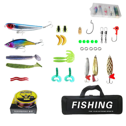 Mini Fishing Rod & Reel Set – Lightweight Lure Casting Kit with Bag & Accessories | Travel Ready
