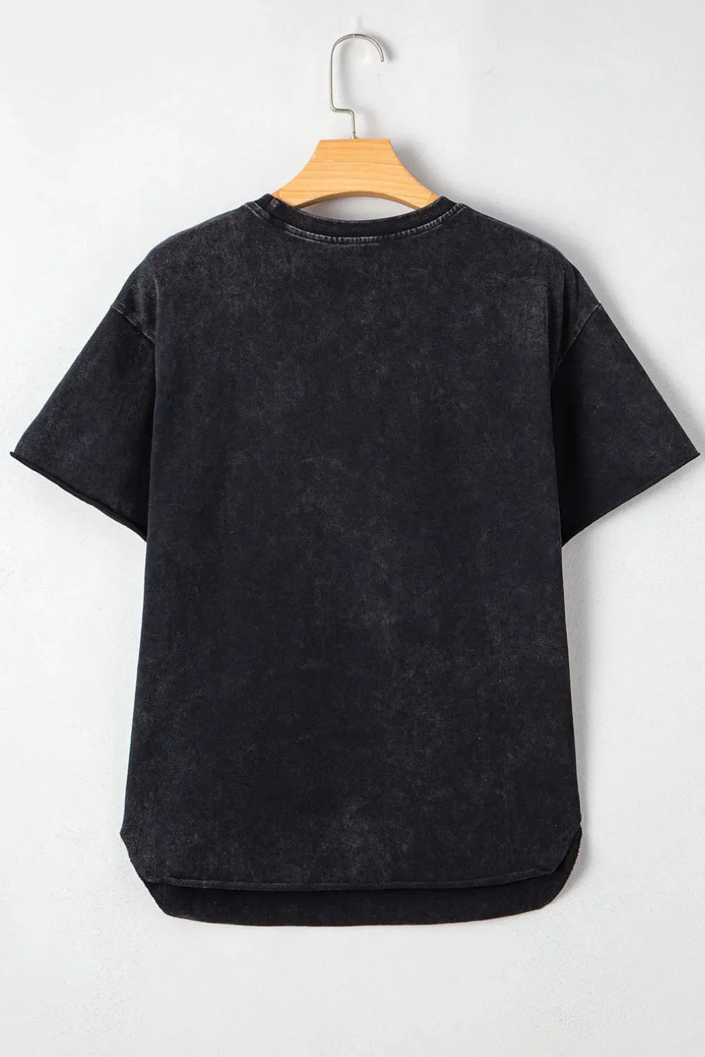 Western HOWDY Steer Head Print Side Slits Loose Fit T Shirt