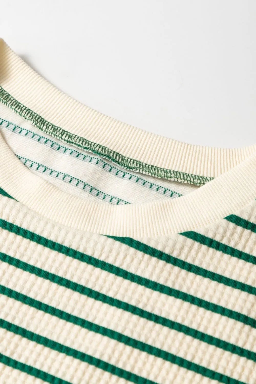 Stripe Woven Sleeveless Mini Dress – Dark Green by Simply Love