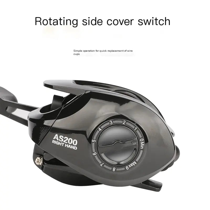 Metal Spinning Fishing Reel – Compact, Lightweight & Durable | Left/Right-Handed Options for Outdoor Anglers