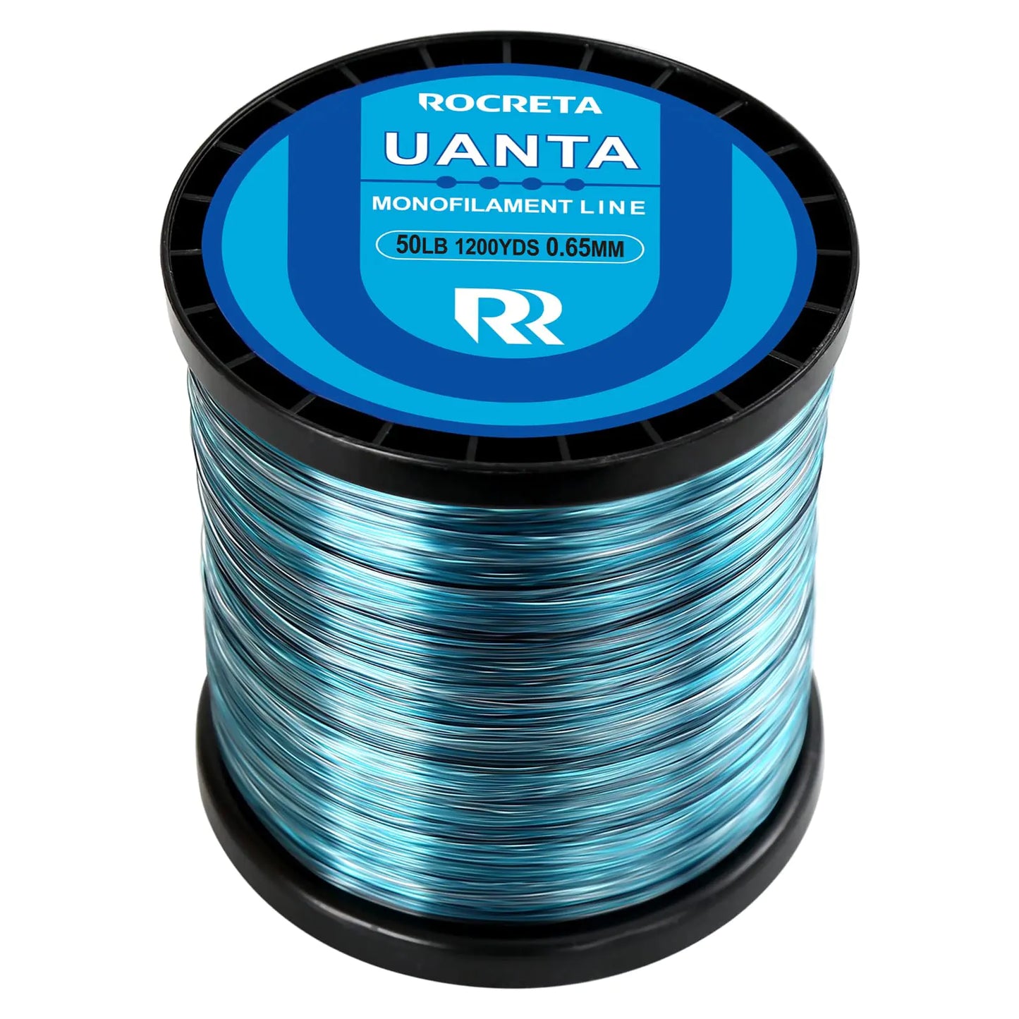 ROCRETA UANTA Camo Monofilament Fishing Line – Ultra Strong, Low Stretch (3–100LB) | 2025 Premium Leader