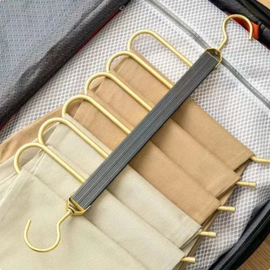 Multi - Function - Magic - Pants - Hangers | Shop Sbrtn Homes – Silver Accessories by SbrTnHomes