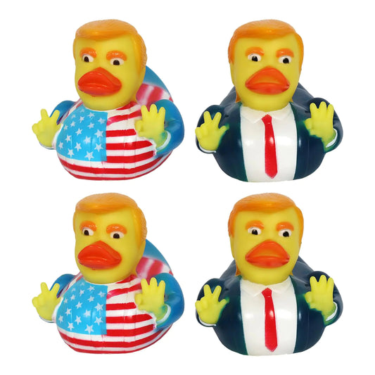 Image of 4Pack-Donald-Trump-Duck-Funny-Trump-Ducks-For-Geeps-Rubber-Duck-Bath-Toys-Car-Dashboard-Decorations-Trump-Gifts | Shop Sbrtn Homes – featured product