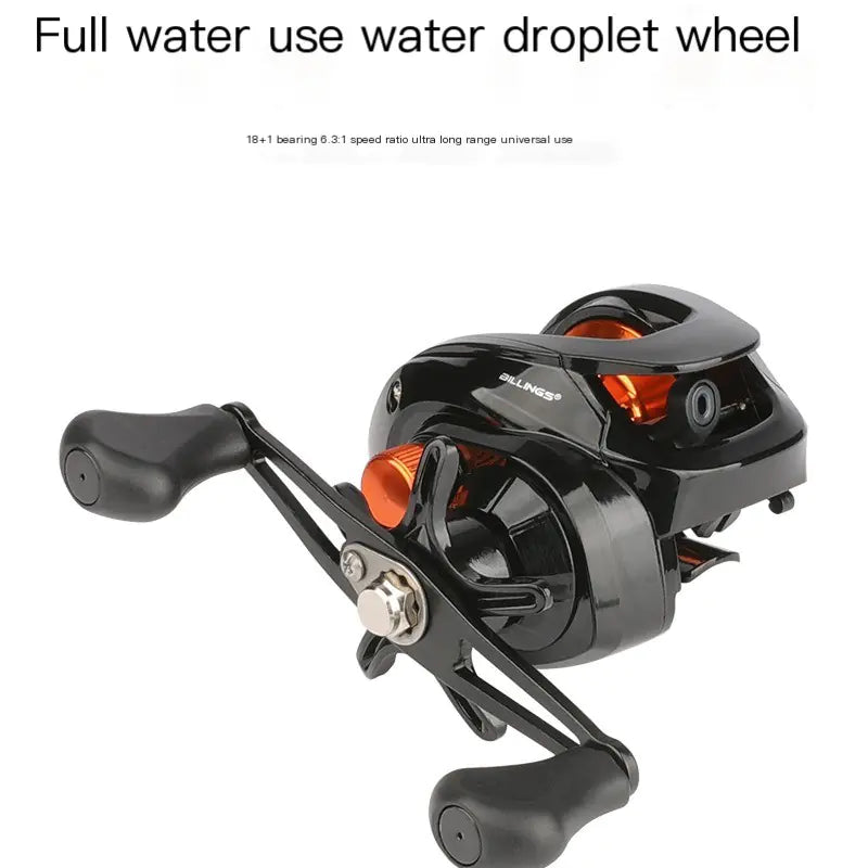 Metal Spinning Fishing Reel – Compact, Lightweight & Durable | Left/Right-Handed Options for Outdoor Anglers