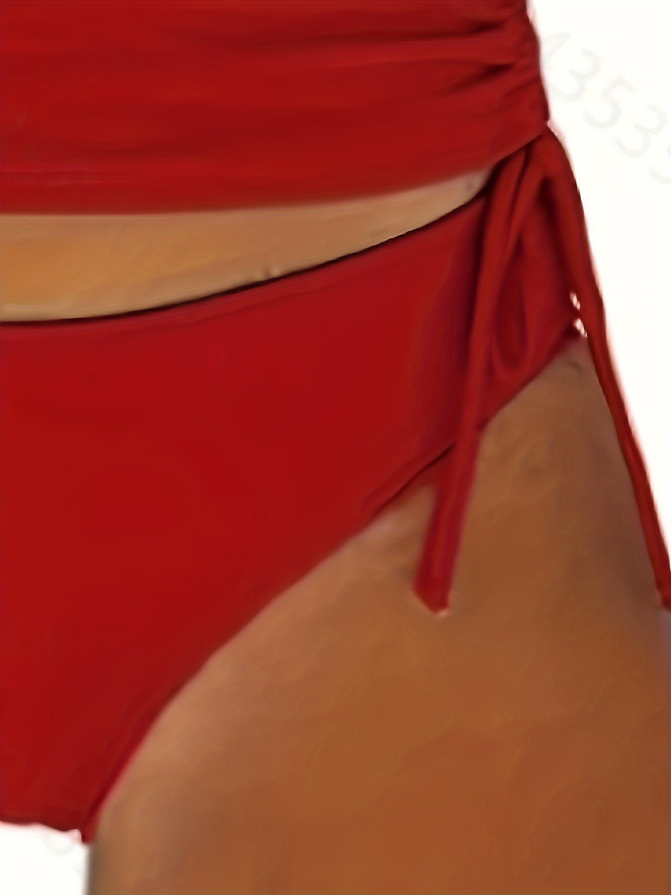 Women's USA Flag Halterneck Swimsuit – Bold, Elegant Two-Piece Set | Summer Swimwear