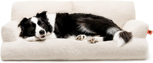 Cozy Pet Sofa Bed – Fluffy, Washable & Anti - Slip Comfort for Large Dogs & Cats | Pet Furniture – QCP58 Miscellaneous by SbrTnHomes