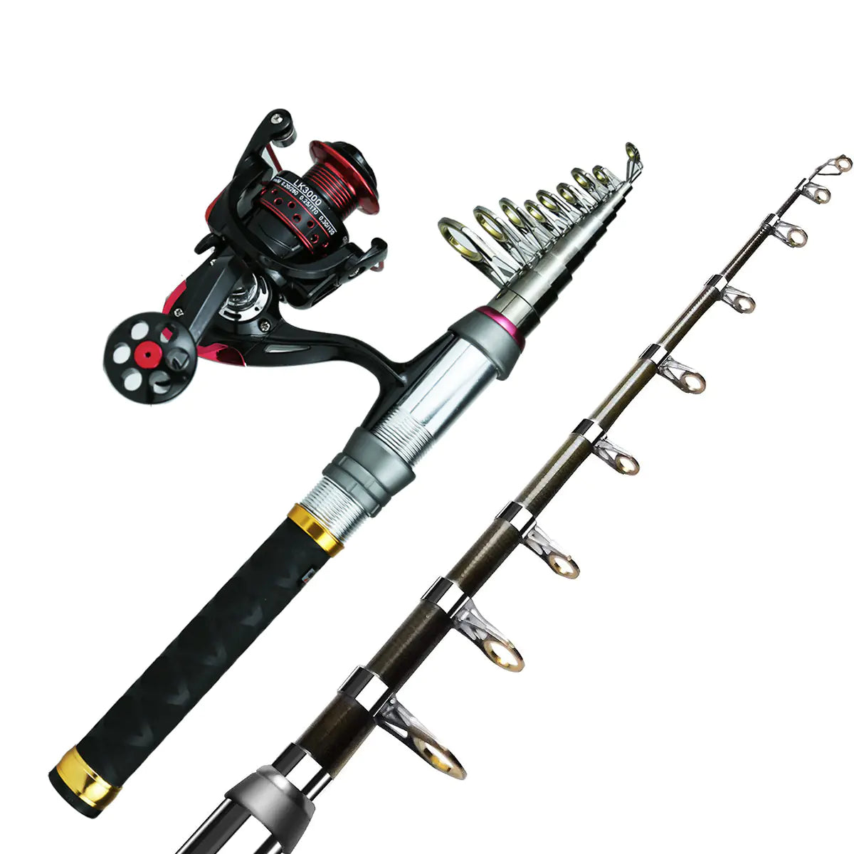 Mini Fishing Rod & Reel Set – Lightweight Lure Casting Kit with Bag & Accessories | Travel Ready