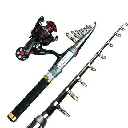Mini Fishing Rod & Reel Set – Lightweight Lure Casting Kit with Bag & Accessories | Travel Ready