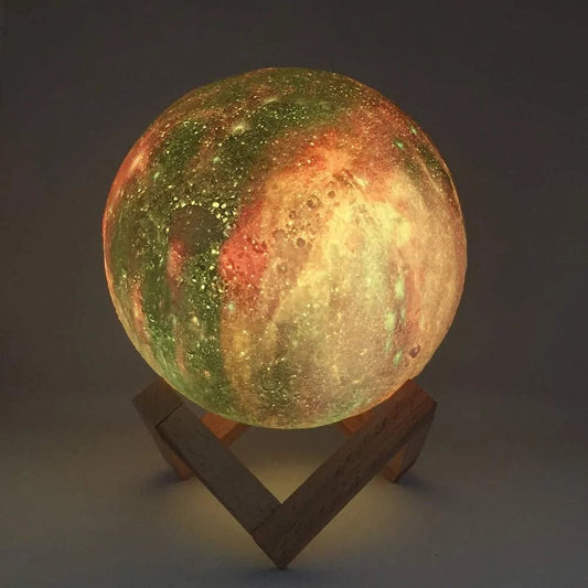 Galaxy - Moon - Lamp | Shop Sbrtn Homes – 16 colors lighting by SbrTnHomes