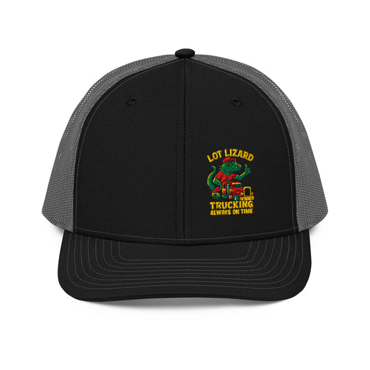 Lot - Lizard - Trucking - Allways - On - Time | Shop Sbrtn Homes – Black / Charcoal Hats by SbrTnHomes