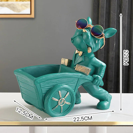 Office - Desktop - Decor | Shop Sbrtn Homes – Cart dog black decor by SbrTnHomes
